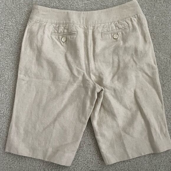 Ann Taylor Linen Shorts - Picture 2 of 3
